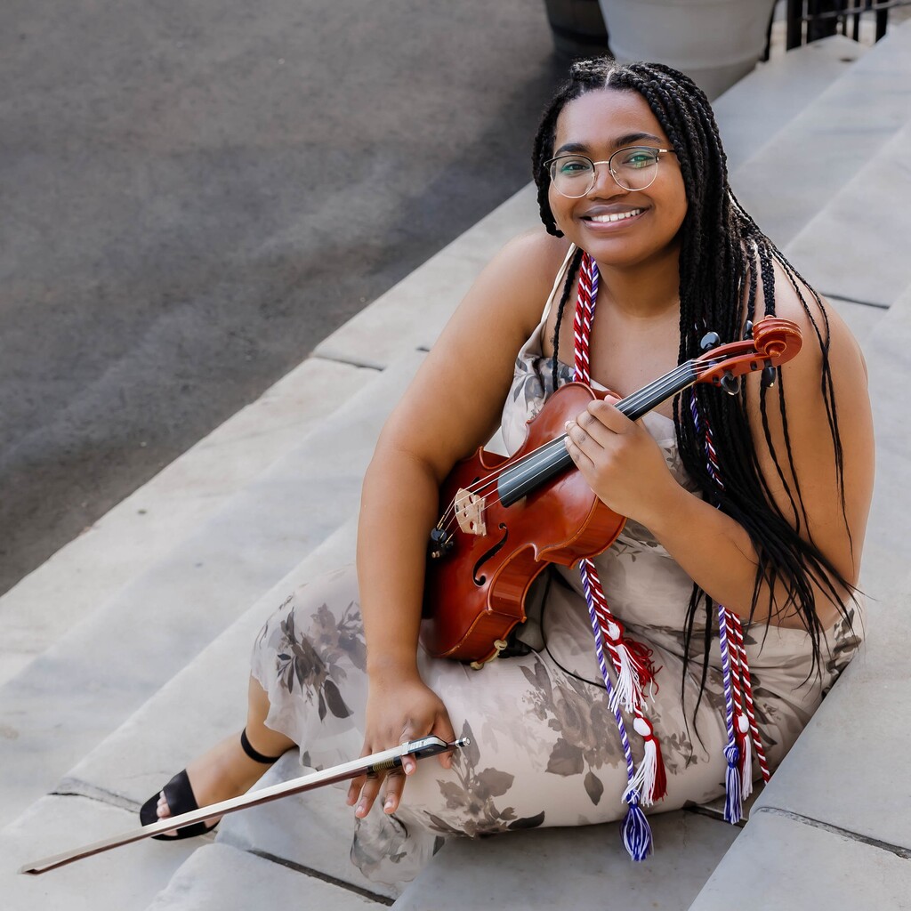 Meghan Holman, violin and viola teacher at the NJ School of Music in Medford