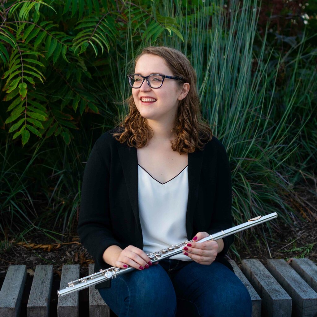 Emma Hammond, flute teacher at the NJ School of Music in Medford